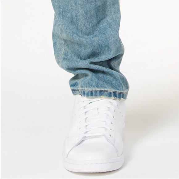 Men’s Vintage Wash Distressed American Rag Jeans - Picture 3 of 6